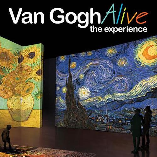 visita a la exposición Van Gogh alive. the experience