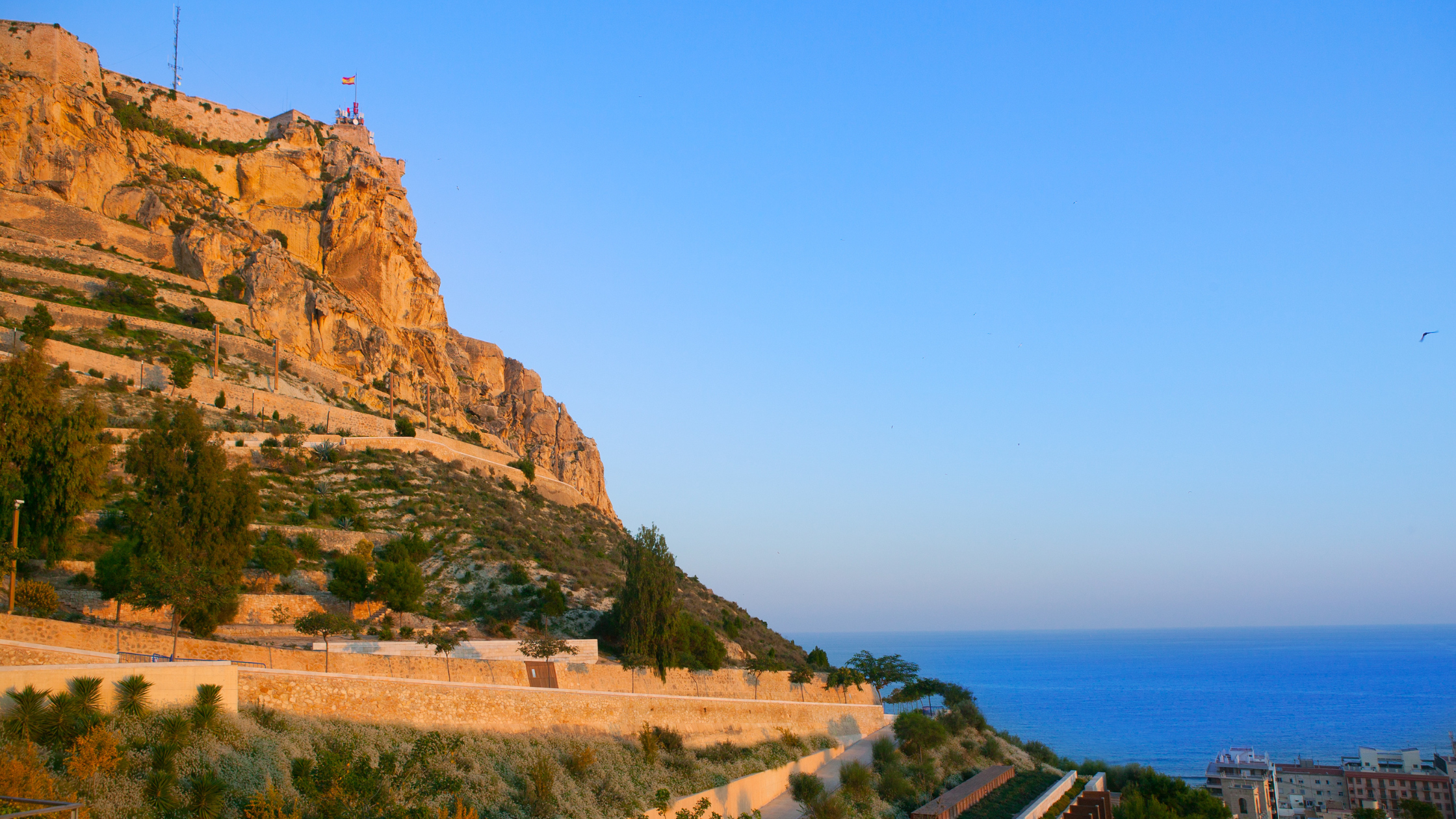 Castillo de Santa Bárbara, Alicante.